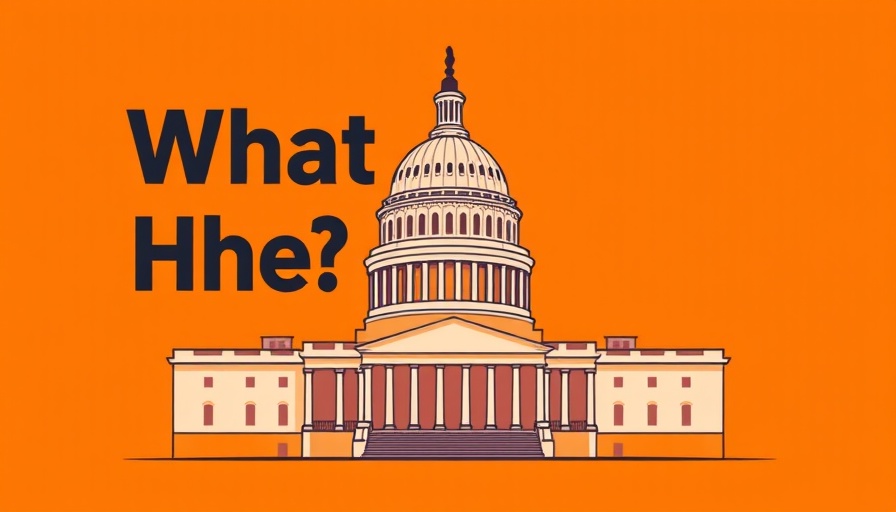 Federal Health Work in Flux: U.S. Capitol illustration with text.
