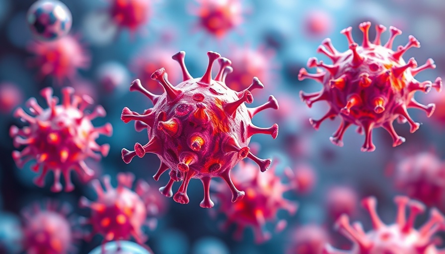3D illustration of Treg cells and immune protection.