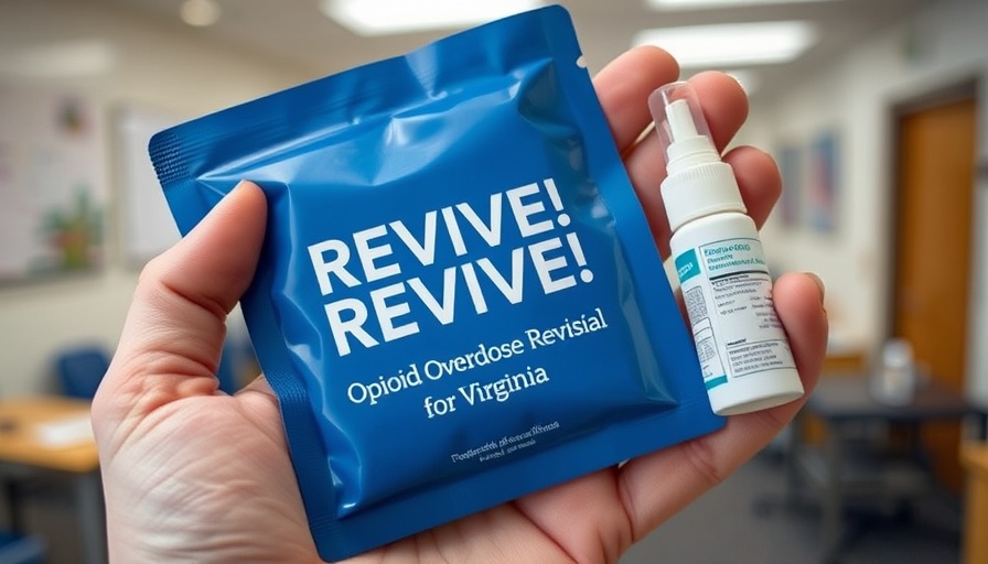 Close-up of REVIVE! opioid overdose reversal kit, Fentanyl death decline theories.