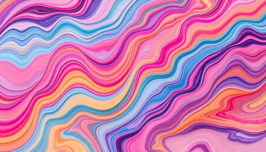 Abstract AI control work patterns showcasing vibrant flow