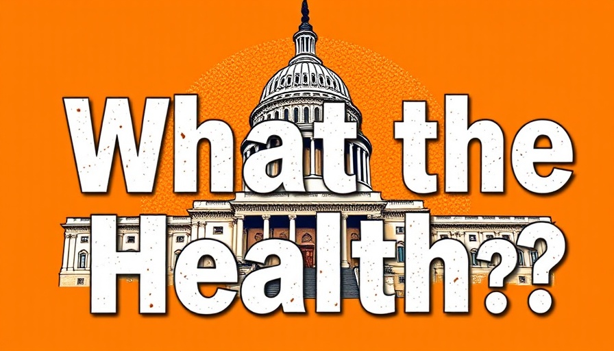 Illustrative impact of HHS workforce downsizing with U.S. Capitol.