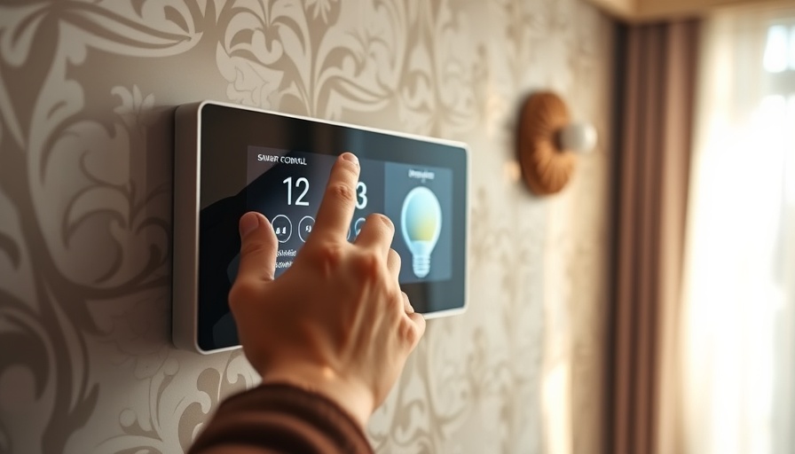 Amazon Echo Hub touch screen operation in home environment.
