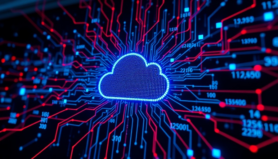 Digital cloud representing Oracle Health Data Breach, network nodes.