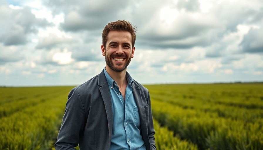 Man standing in green field, Epic-linked online scheduling system gains.