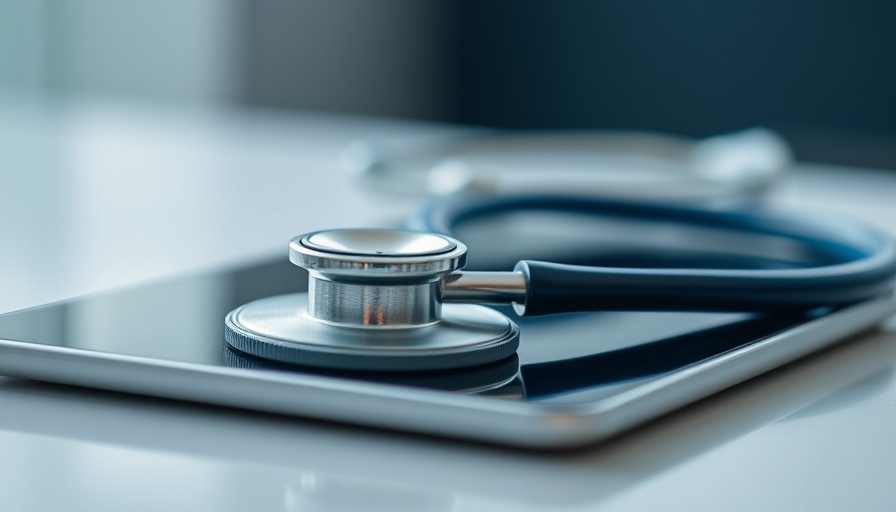 Stethoscope on tablet symbolizing telehealth advocacy plans.