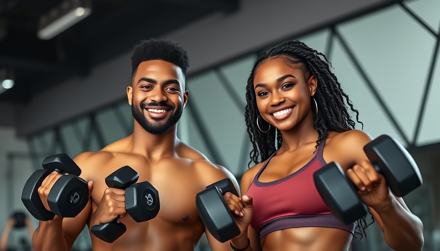 20-Minute Beginner Strength Training fitness duo posing confidently.