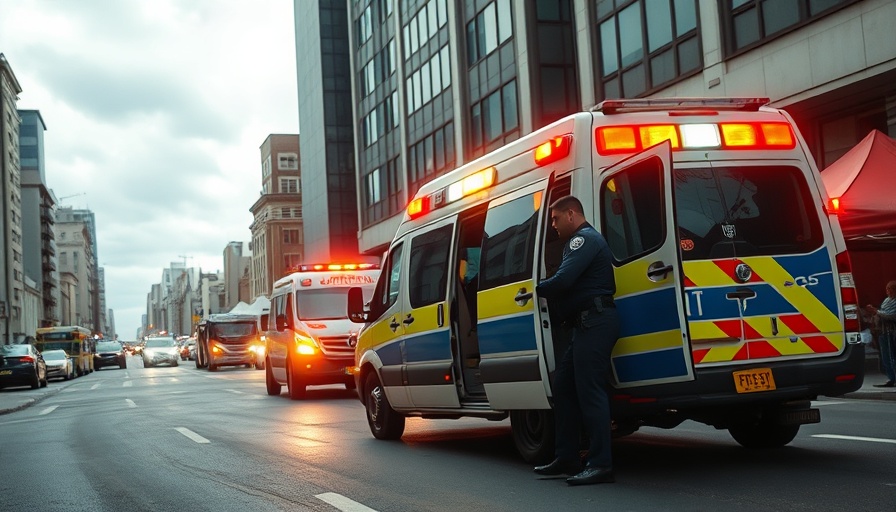 Police and ambulance responding to situation, fentanyl exposure misinformation