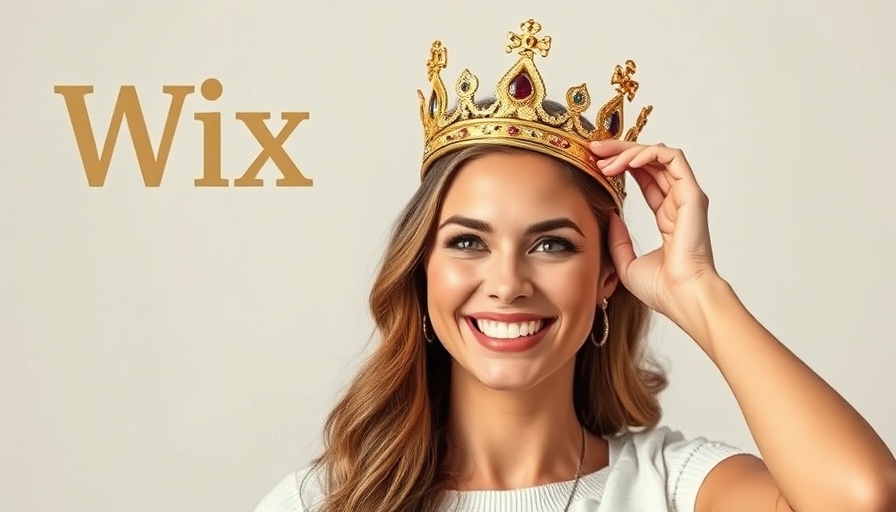Wix AI Assistant Astro for SEO and Productivity: Woman with crown.