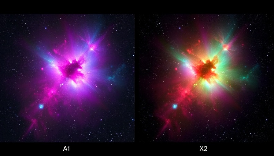 Galactic superwinds ionizing radiation escape in astronomical image.