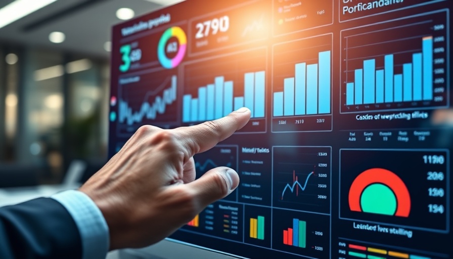 Interactive KPI dashboard with charts and graphs for PPC KPIs.