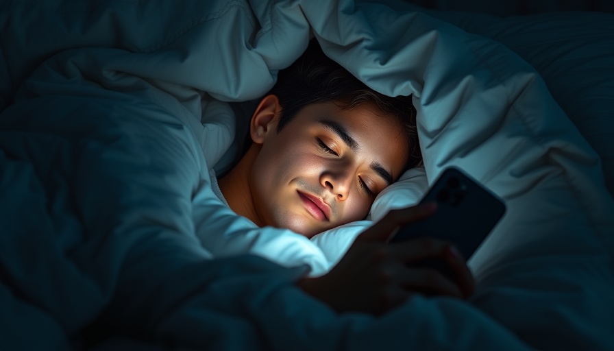 Person under covers using phone, cozy and relaxed, melatonin supplements for sleep and anti-aging.