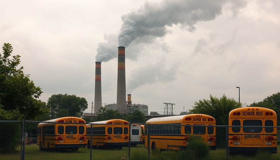 U.S. population unhealthy air pollution near industrial smokestacks and school buses.