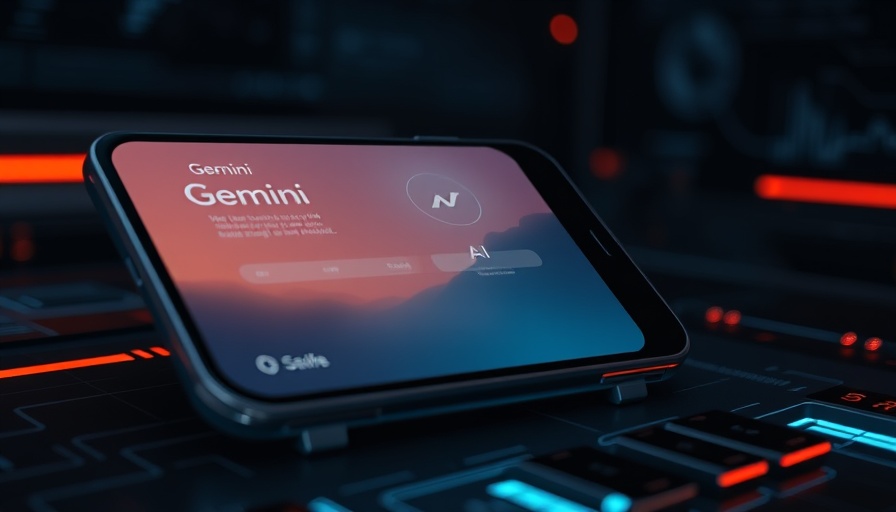 Gemini AI interface on smartphone for making Gemini your AI companion