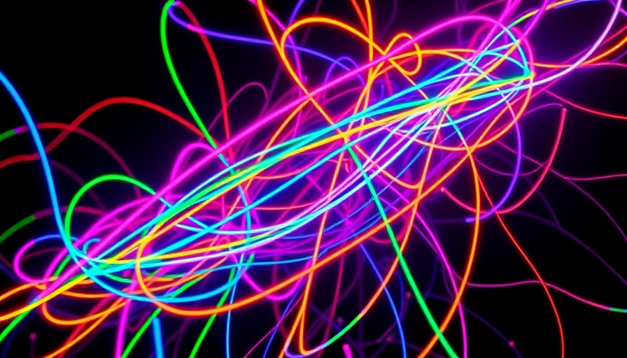 Colorful abstract representation of polymorphic malware.