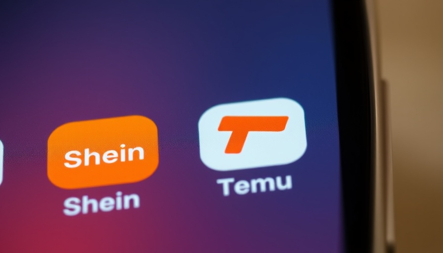 App icons of Shein and Temu on a smartphone screen, Temu stops shipping.