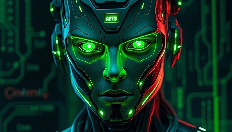 Futuristic AI illustration highlighting superintelligent AI agents outpacing PhDs.
