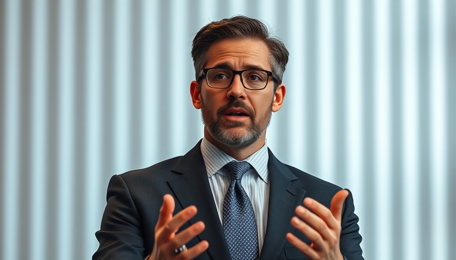 Businessman discussing OpenAI Windsurf acquisition confidently.