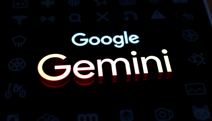 Google Gemini iPad app logo with vibrant design and icons.