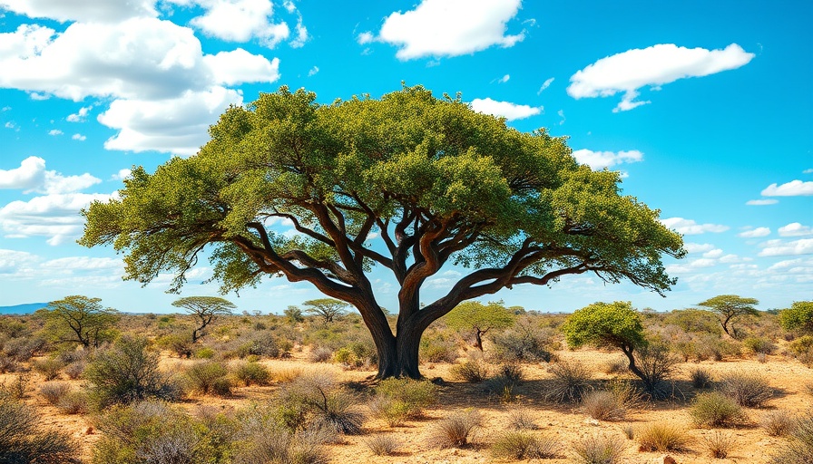 Cerrado tree species biodiversity in the Brazilian savanna.