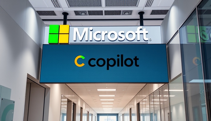 Microsoft Build 2025 event featuring Copilot AI display.