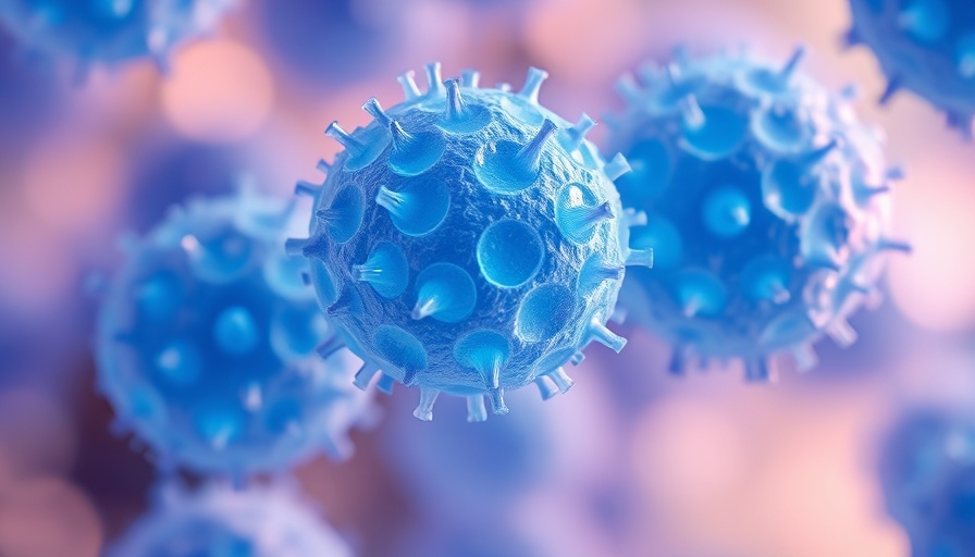 Gamma delta T cells illustrating cellular senescence in a lifelike, detailed image.