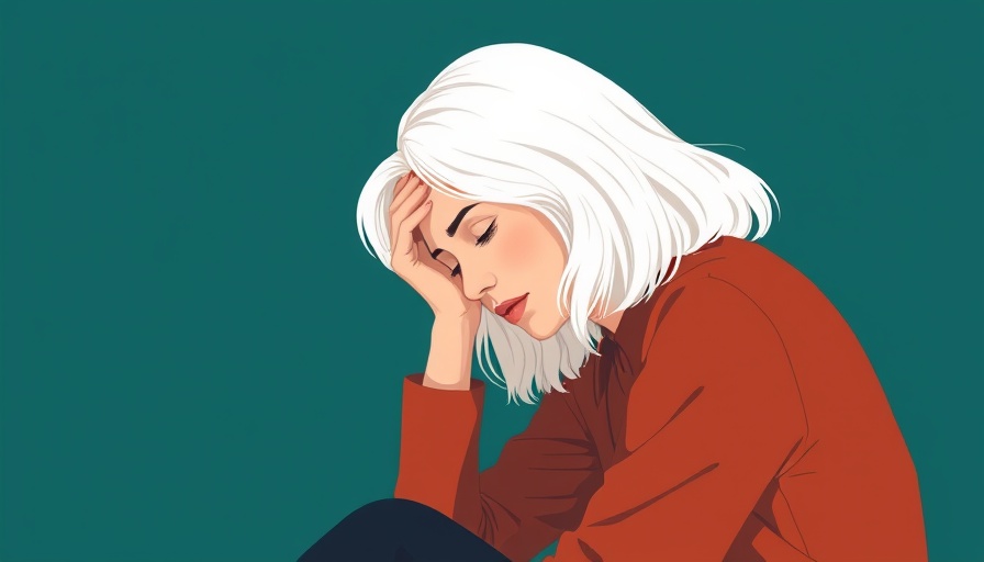 Contemplative woman wondering why you're not happy, minimalist style