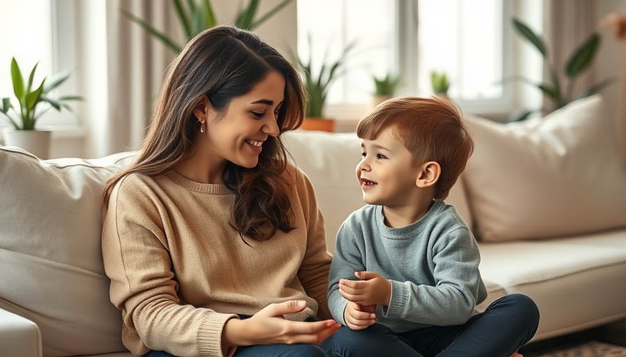 Model mindfulness when talking to kids - calming mindful interaction