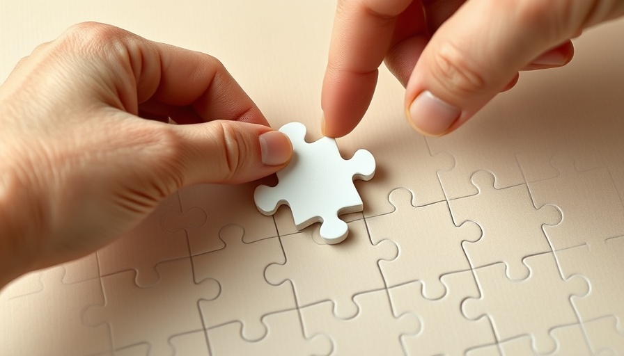 Hand placing puzzle piece symbolizing Enterprise AI Integration.