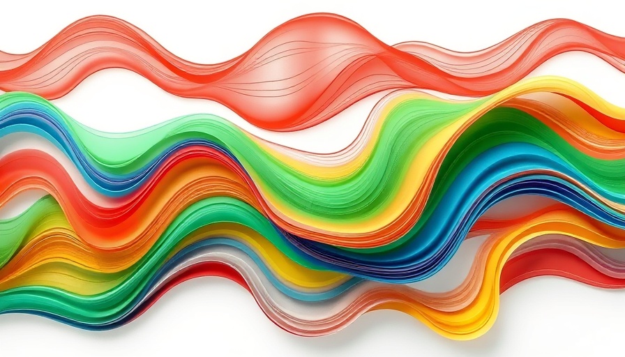 Abstract colorful lines resembling a map for instruction-following.