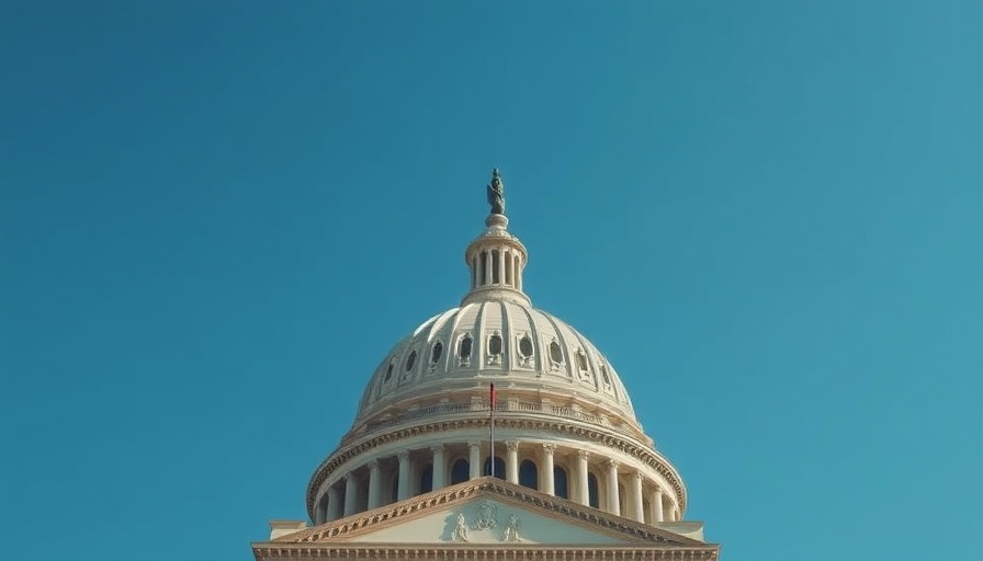 Architectural dome symbolizing decade-long ban on AI laws.