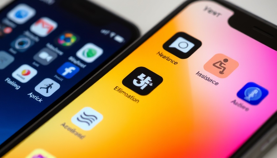 Smartphones displaying accessibility features powered by Gemini.