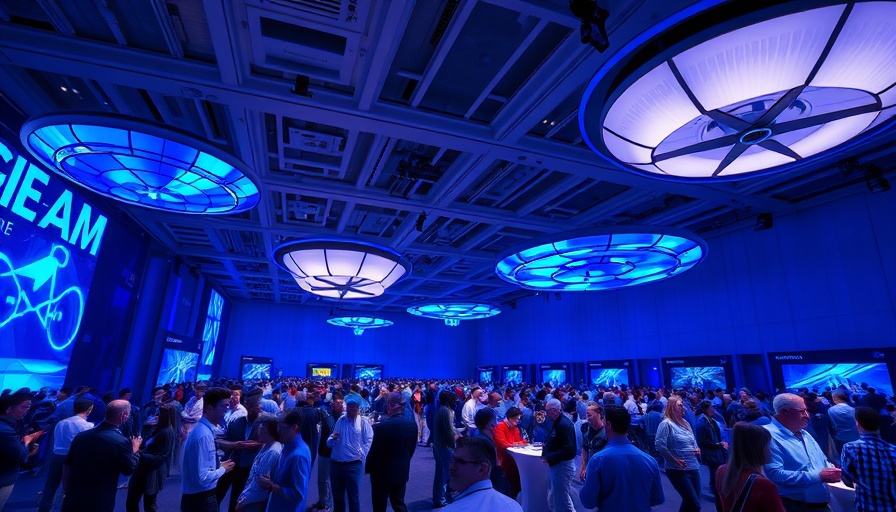Dell Technologies Global Partner Summit 2025 - modern lounge with attendees.