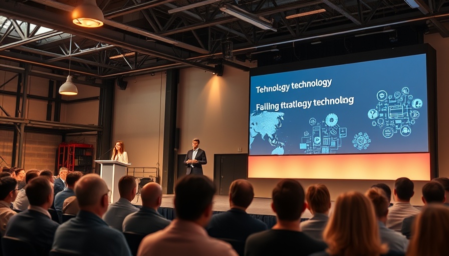 Speakers discuss AI business models 2026 on a stage.