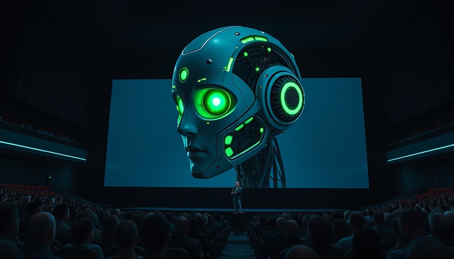 AI Agent Runner H introduction with futuristic robot display.
