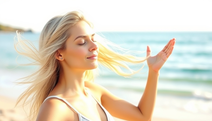 Yoga Practice Insights for Injury Recovery: woman meditating on a beach