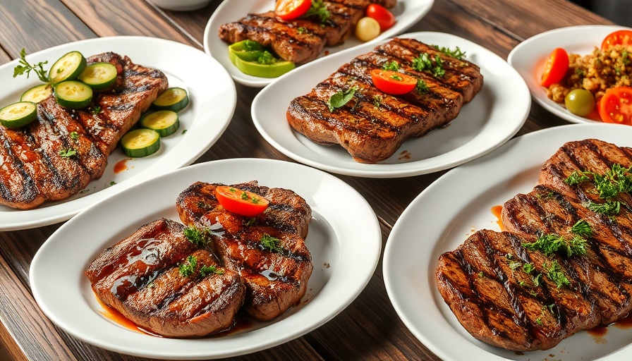 Delicious keto steak recipes with vibrant vegetable sides.