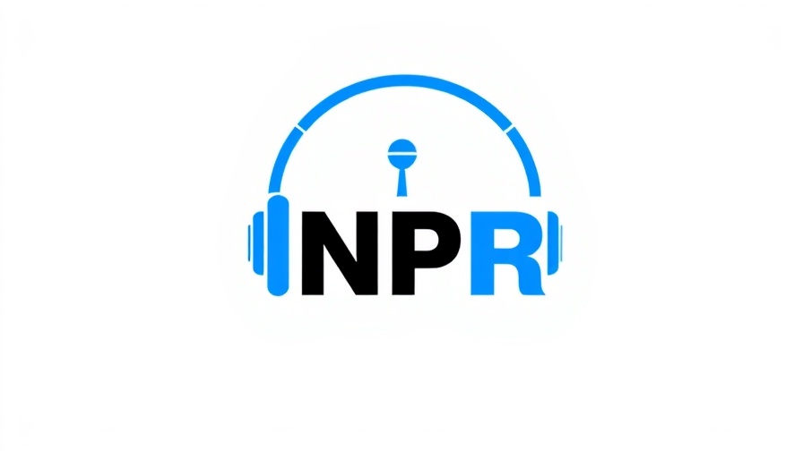 Minimalistic NPR logo symbolizing rise in wearable health tracking devices