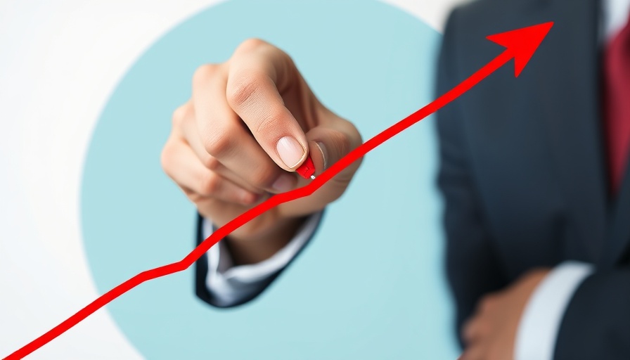 AI Mode traffic in Search Console - rising graph with a red marker.