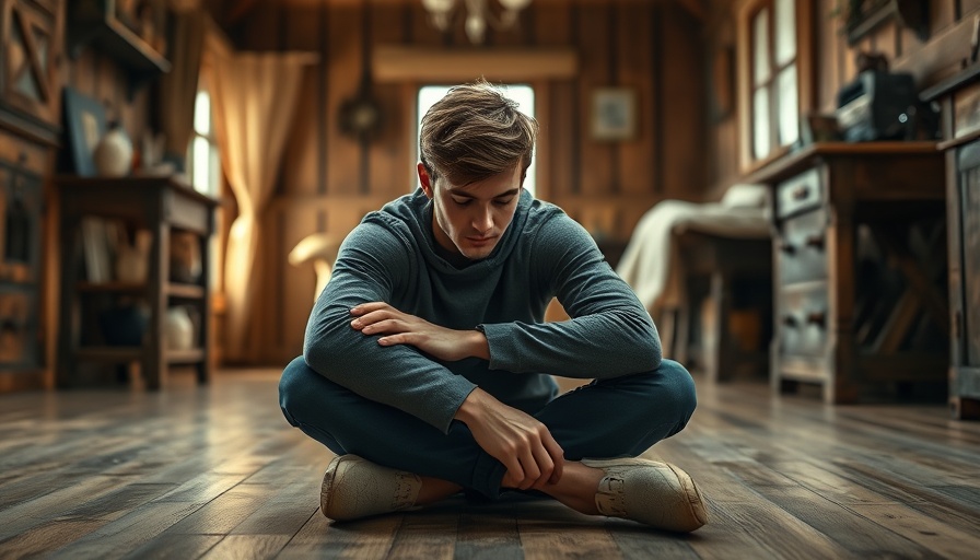 Reflective young man indoors: 10 Daily Habits that Drain Happiness