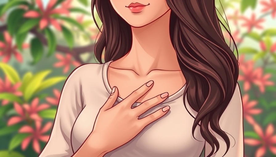 Serene woman among colorful leaves representing trauma stored in our bodies.