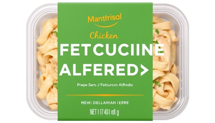 Home Chef Chicken Fettuccine Alfredo label related to deadly listeria outbreak.