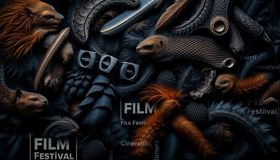Animals in War film anthology poster with textures and typography.