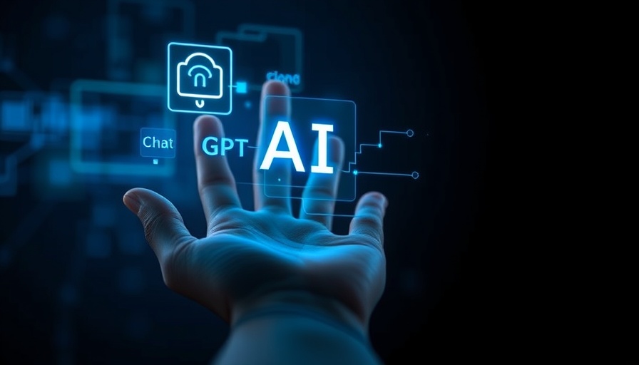 Futuristic hand holding digital AI display featuring Adobe LLM Optimizer.