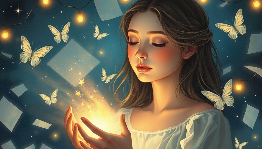 Ethereal young woman finding self-worth without earning, serene vibe.