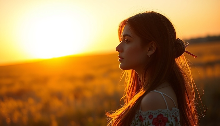 Young woman reflecting at sunset - life choices you will regret.
