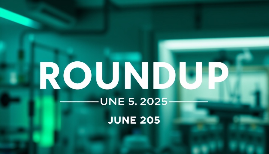 Rejuvenation Roundup June 2025 banner, longevity industry news.