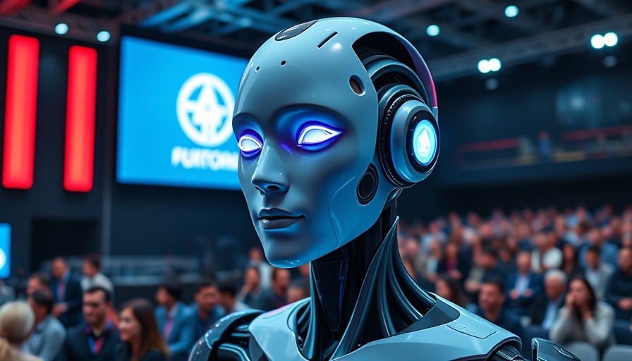 DeepSeek R1T2 Chimera AI Model showcased at tech conference, futuristic design.