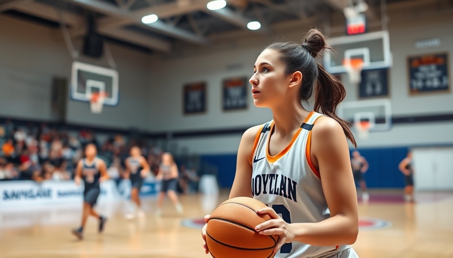 Mindset for Sustained Success depicted in basketball game action.