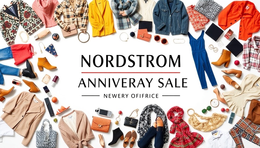 Nordstrom Anniversary Sale 2025 fashion collage featuring stylish clothing and accessories.