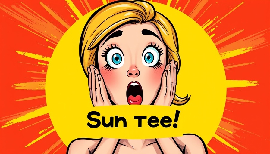 Gen Z Fear of Sex concept in pop art style with surprised cartoon woman